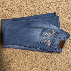 BIG STAR- bootcut light wash jeans. Size 29 Long.
